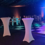 Poseur tables to hire