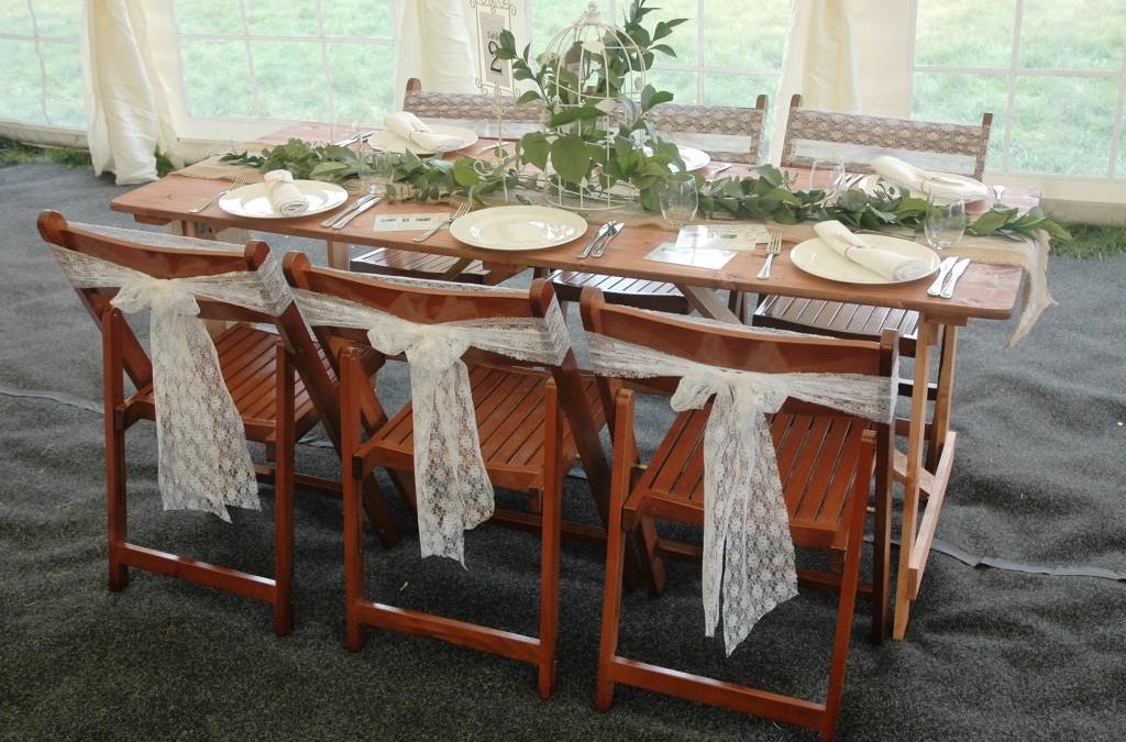 Rustic Tables and Chairs