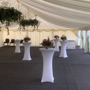 poseur table hire